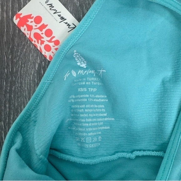 Free People Movement Every Single Time Runsie Size XS/SM Cascade Color NWT - Picture 7 of 13